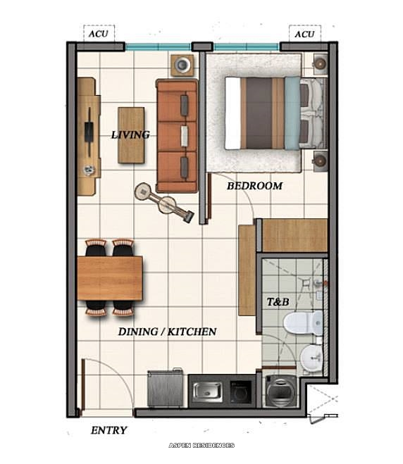 Aspen Residences Condo Unit Floor Plan Aspen Residences