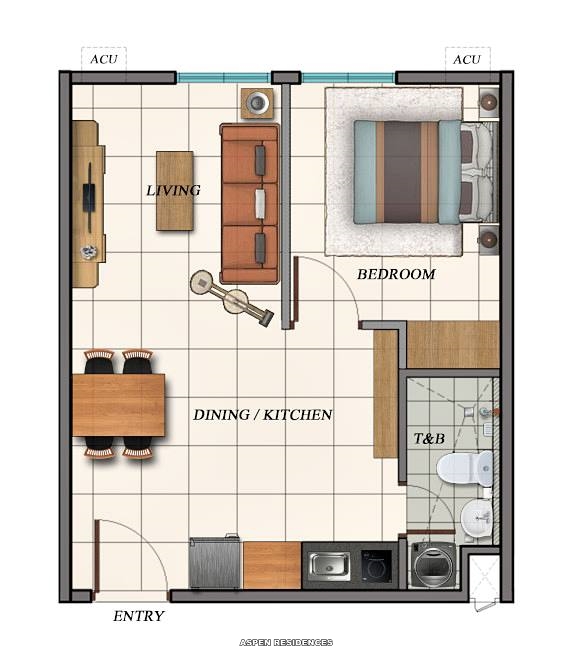 Aspen Residences Condo Unit Floor Plan Aspen Residences