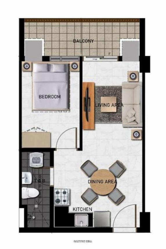 Canyon Hill Baguio Condo Unit Floor Plan Canyon Hill Baguio